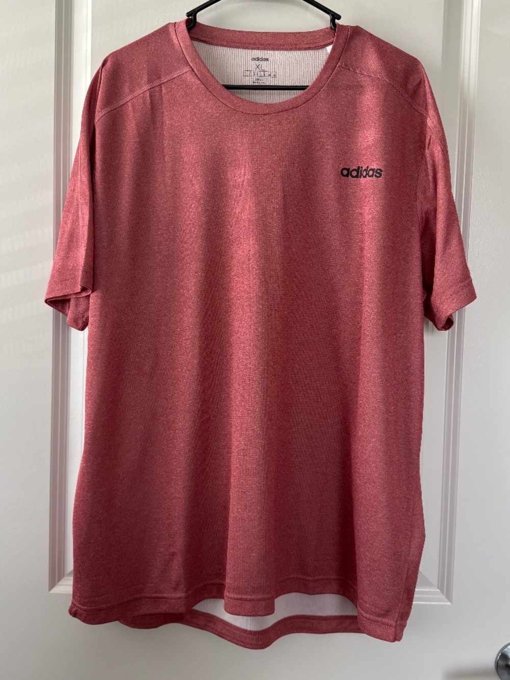 Adidas Men's Red Athletic T-Shirt ClimaLite XL Extra Large